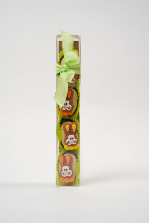 Assortiment Cupcakes de Pâques Premium — Massepain, Chocolat & Poussins en Sucre