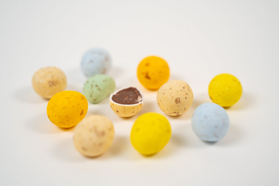 Assortiment de Mini Œufs de Pâques au Chocolat au Lait Enrobés de Sucre