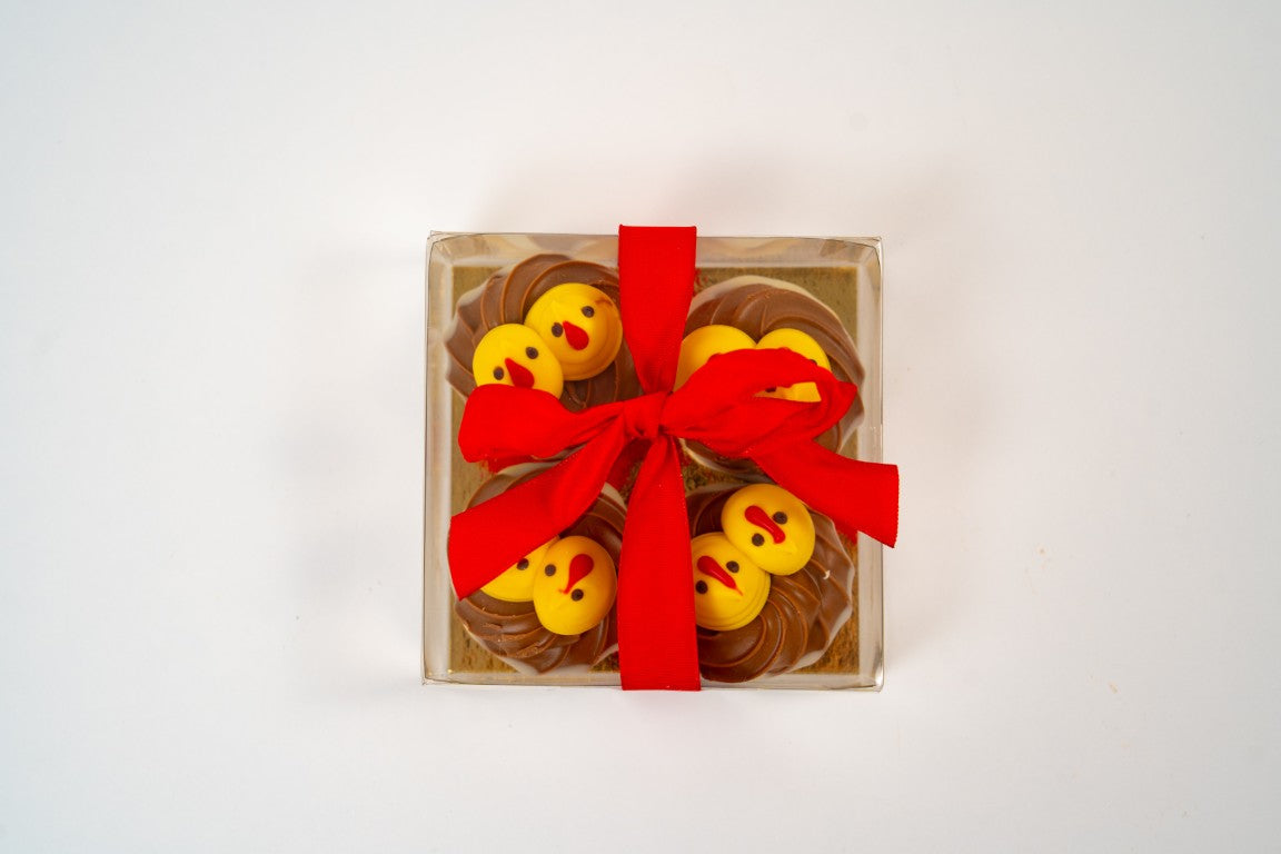 Boite de Love Birds — Chocolat Fourré Praliné aux Noisettes