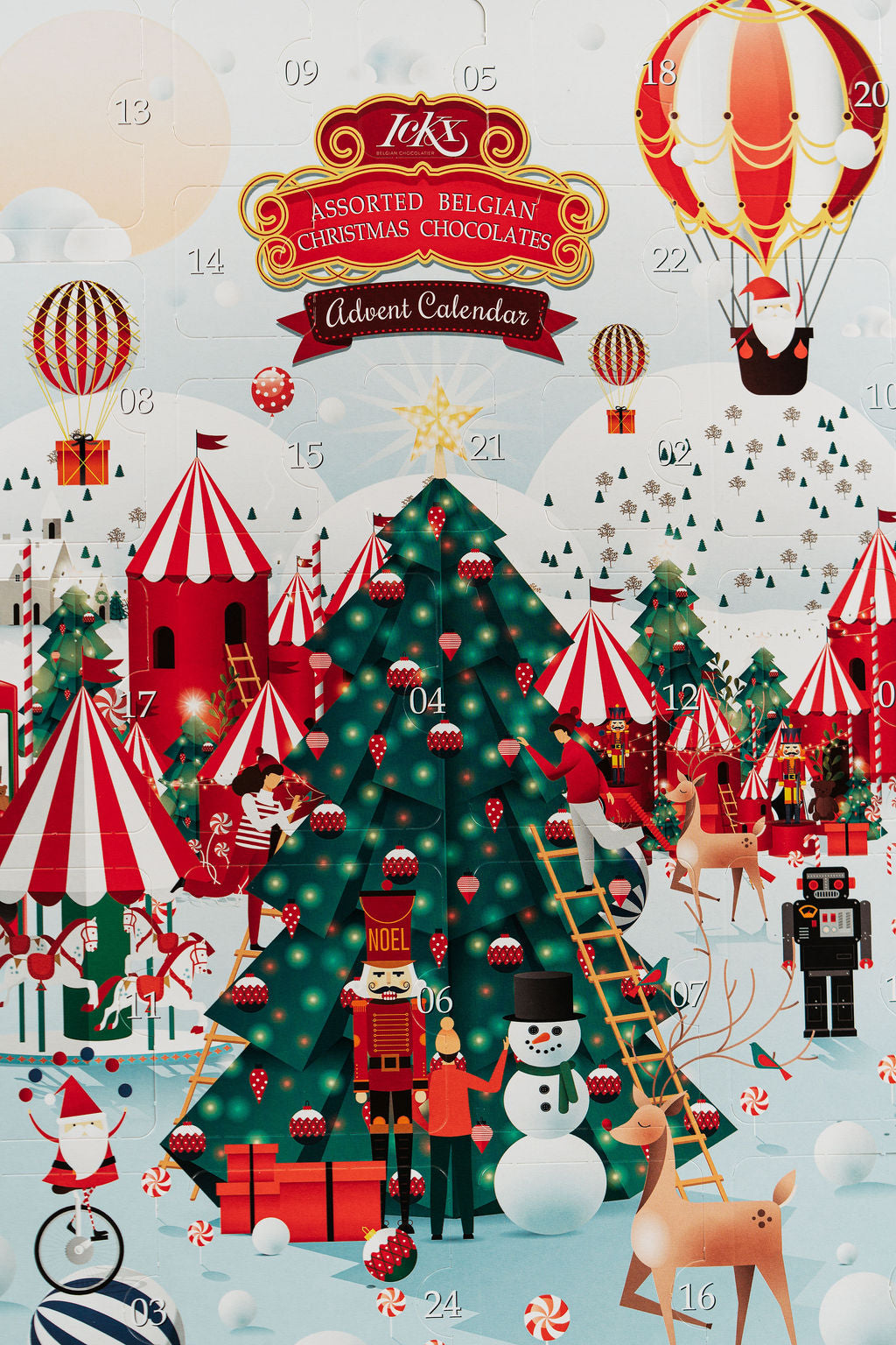 Calendrier de l'Avent - Caraque