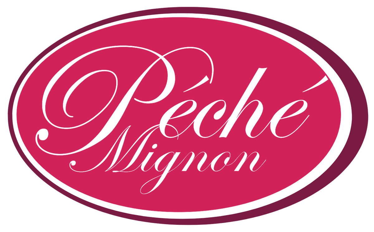 Logo Péché Mignon, Maison Gourmande.