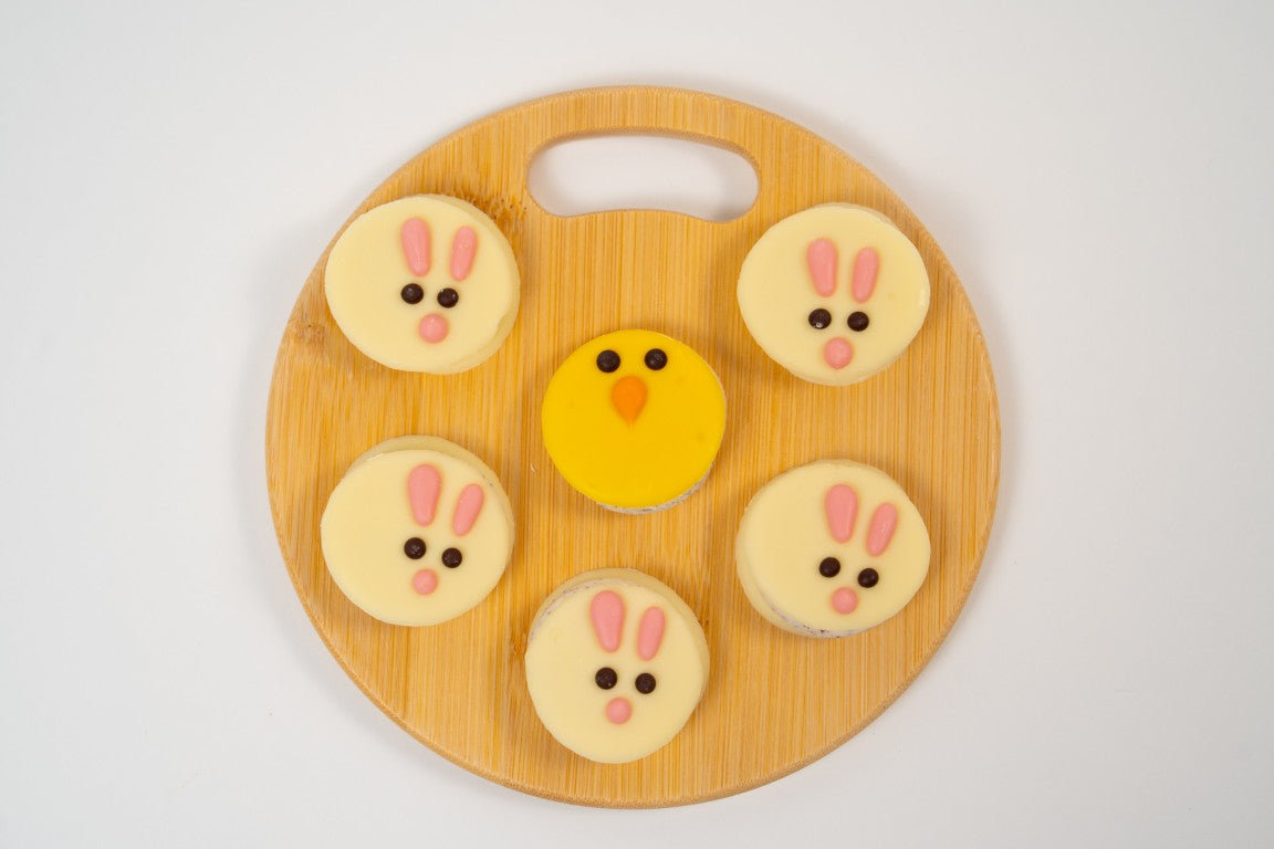 Macarons de Pâques Bunny & Chick — Crème de Stracciatella