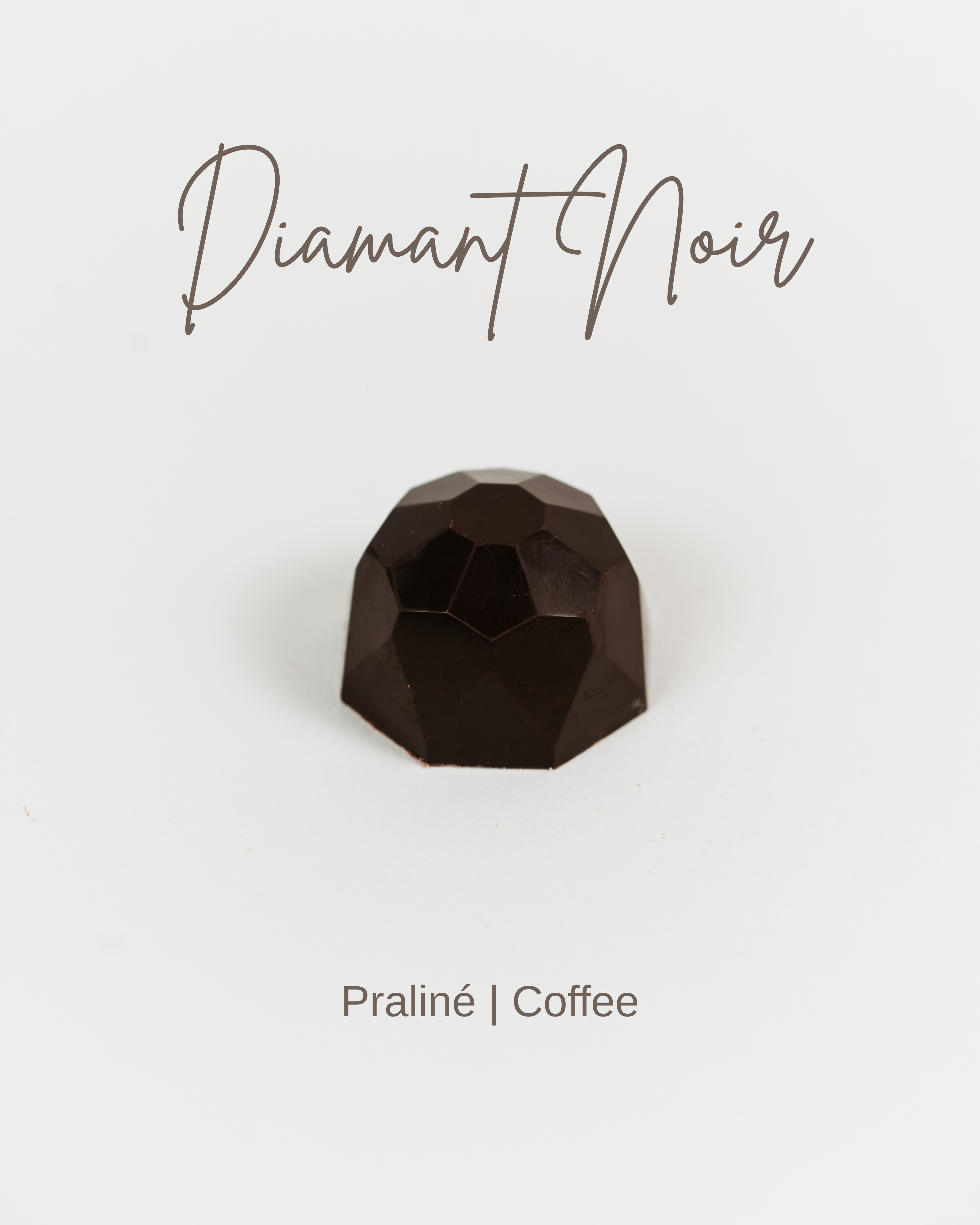 Praline Artisanale Belge Chocolat Noir Praliné Café