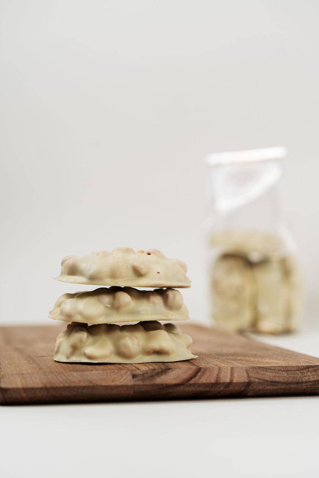 Weichprinten Enrobes de Chocolat Blanc et Noisettes