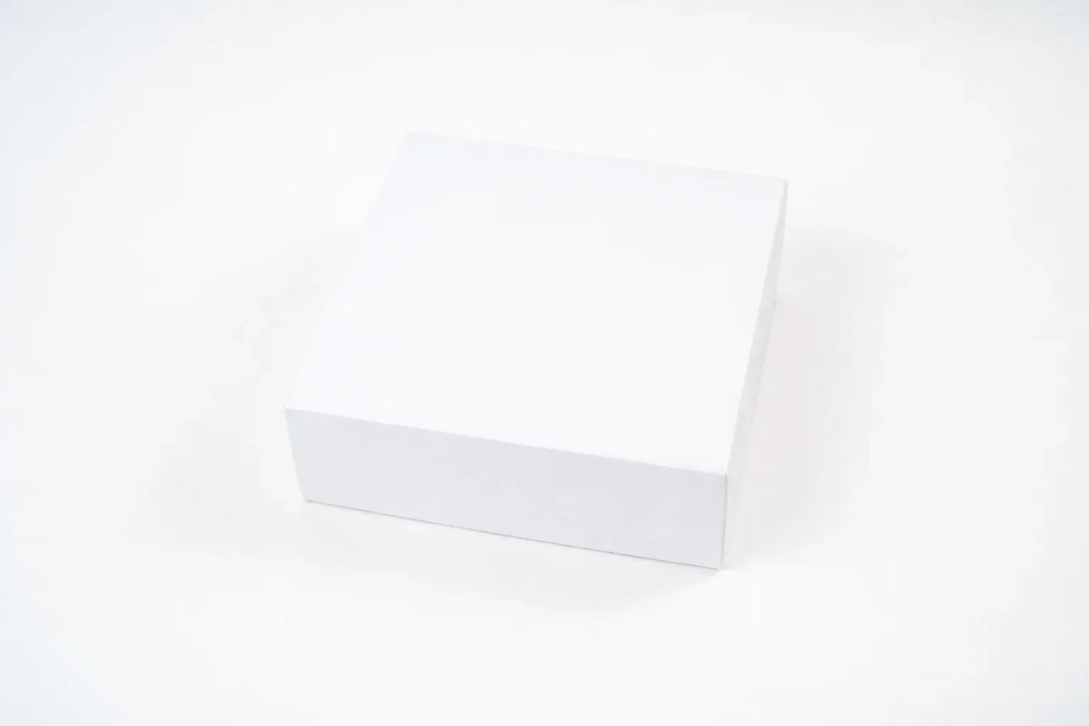 Boîte cadeau blanche pour le coffret Saveurs du Danemark