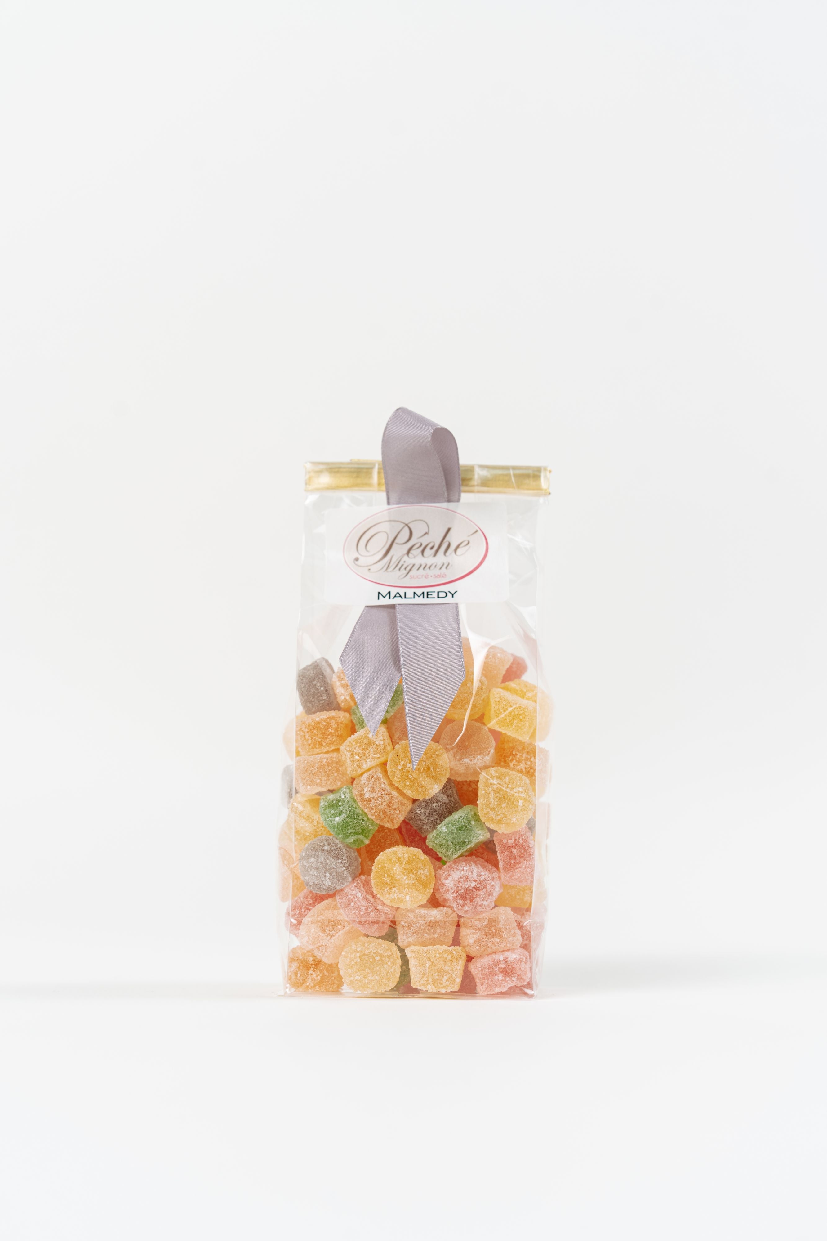 Sachet de Méli-Mélo fruité aux bonbons colorés Péché Mignon