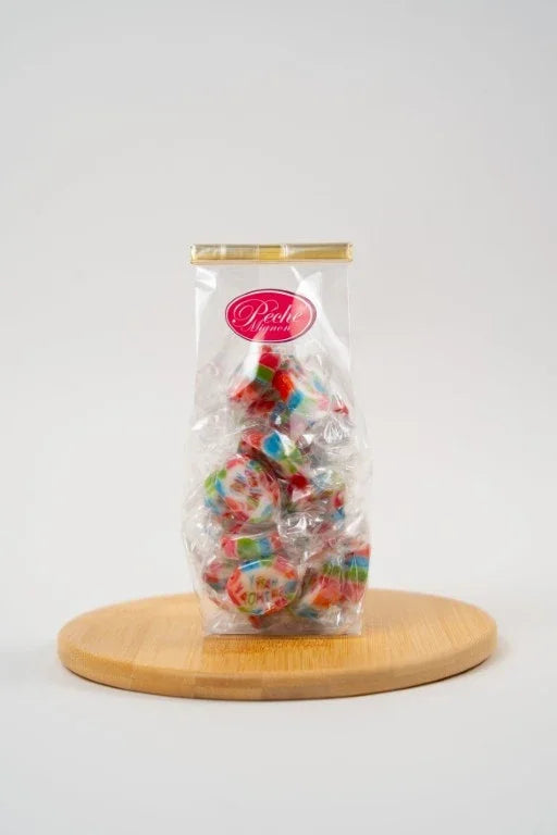 Bolsa de mini caramelos Happy Birthday coloridos
