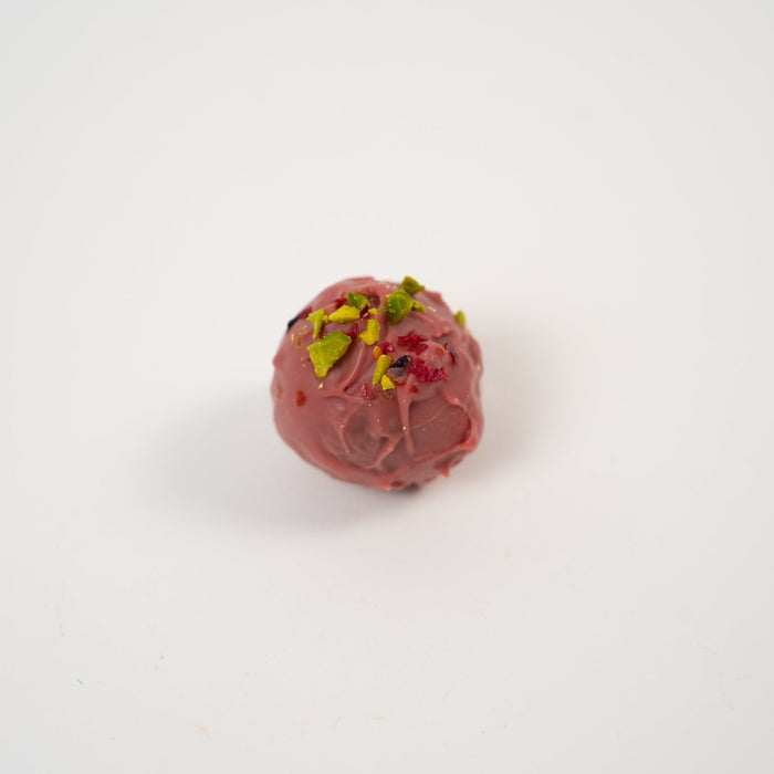 Tartufino Nessi al frutto della passione e cioccolato ruby