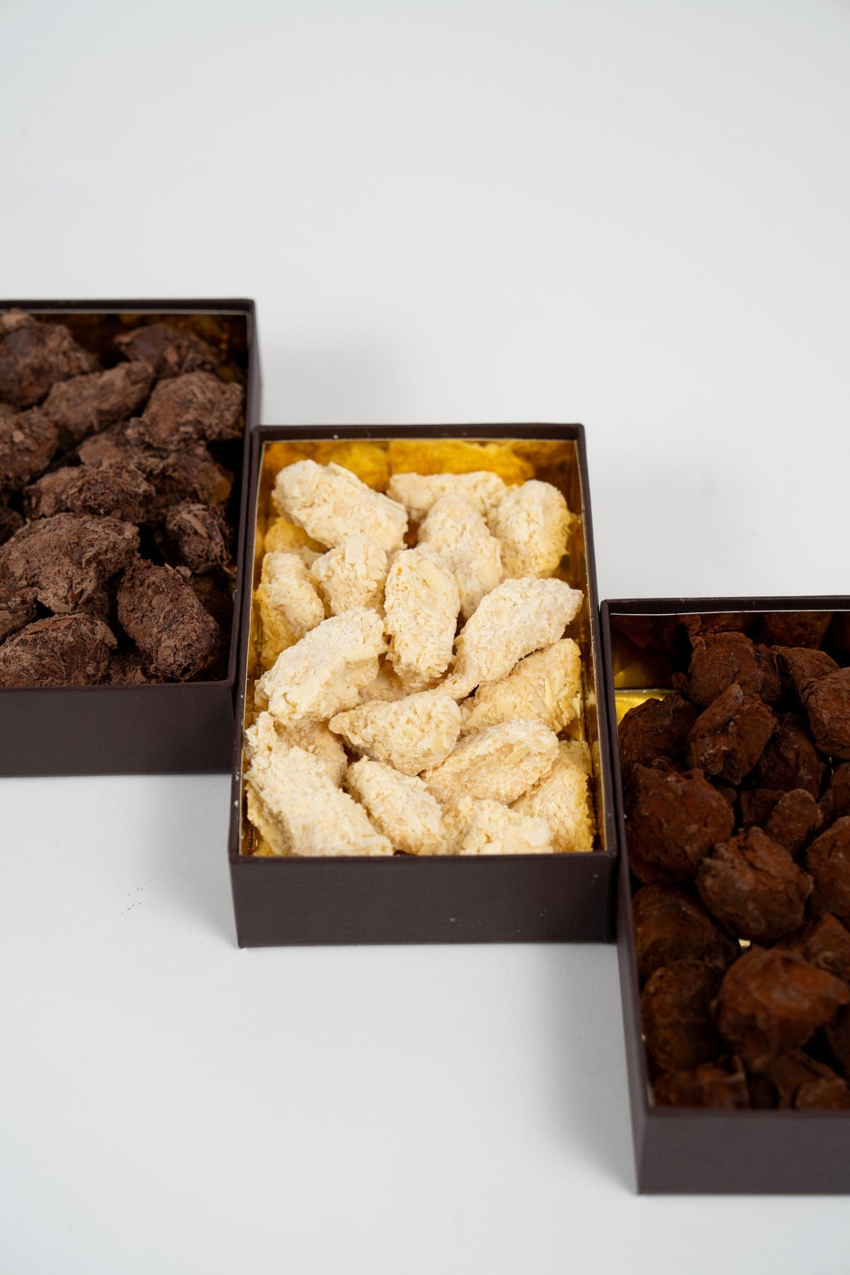 Assortiment de chocolats belges artisanaux Péché Mignon
