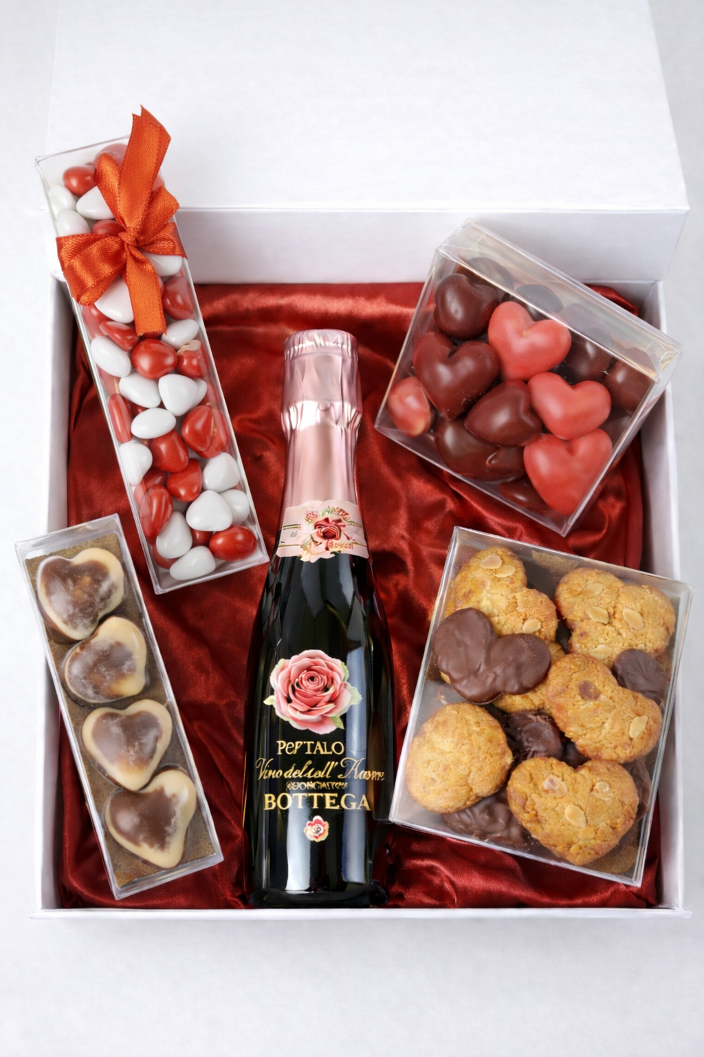 Coffret Saint-Valentin Bottega & Douceurs