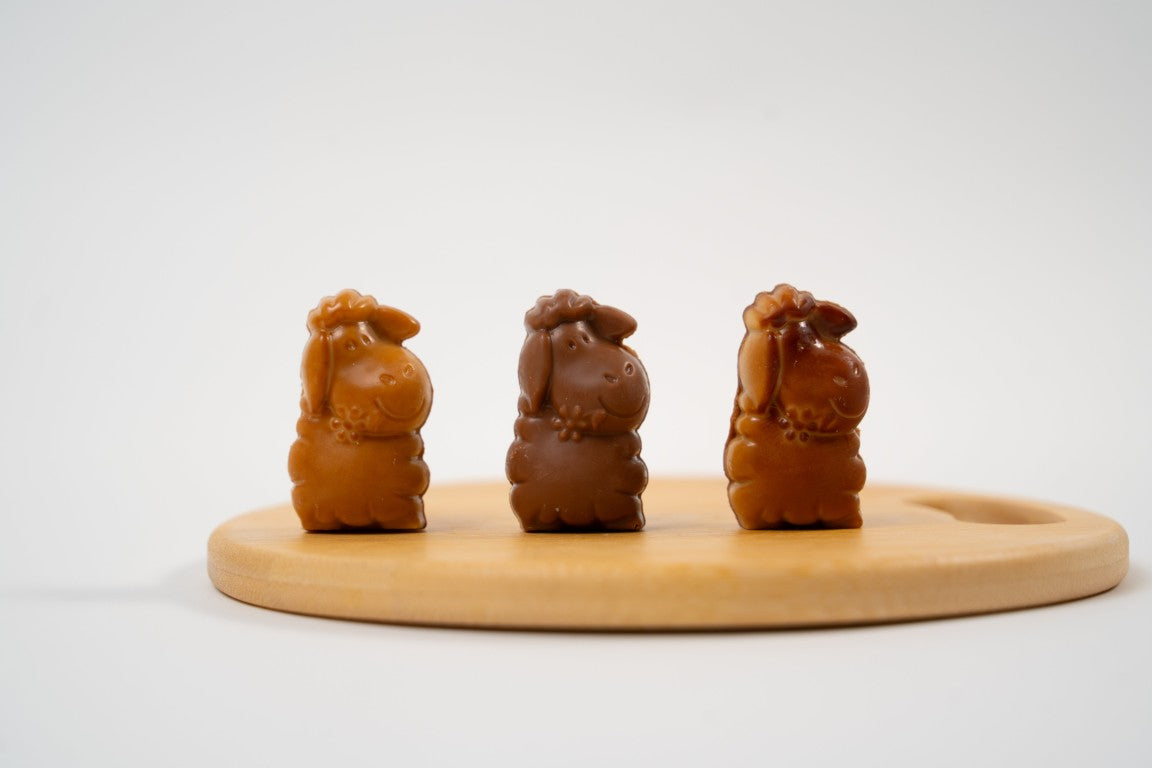Agnelle de Paques — Chocolat au Lait & Crème au Chocolat