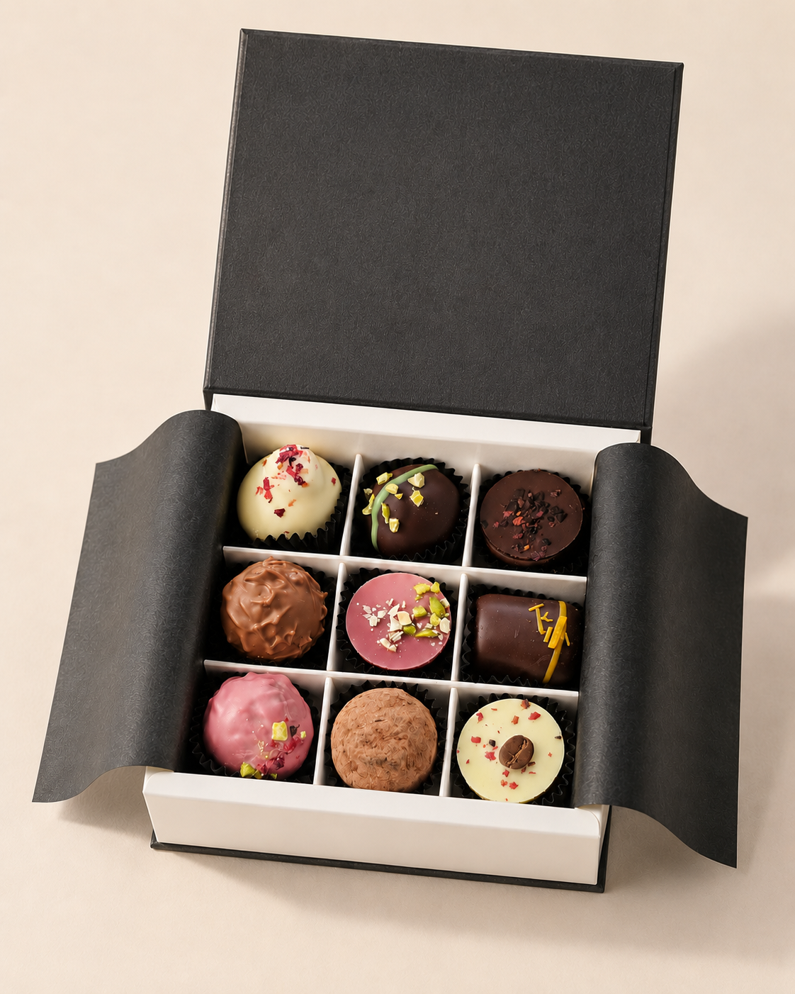 Coffret de pralines Artisanales Nessi - 100g 