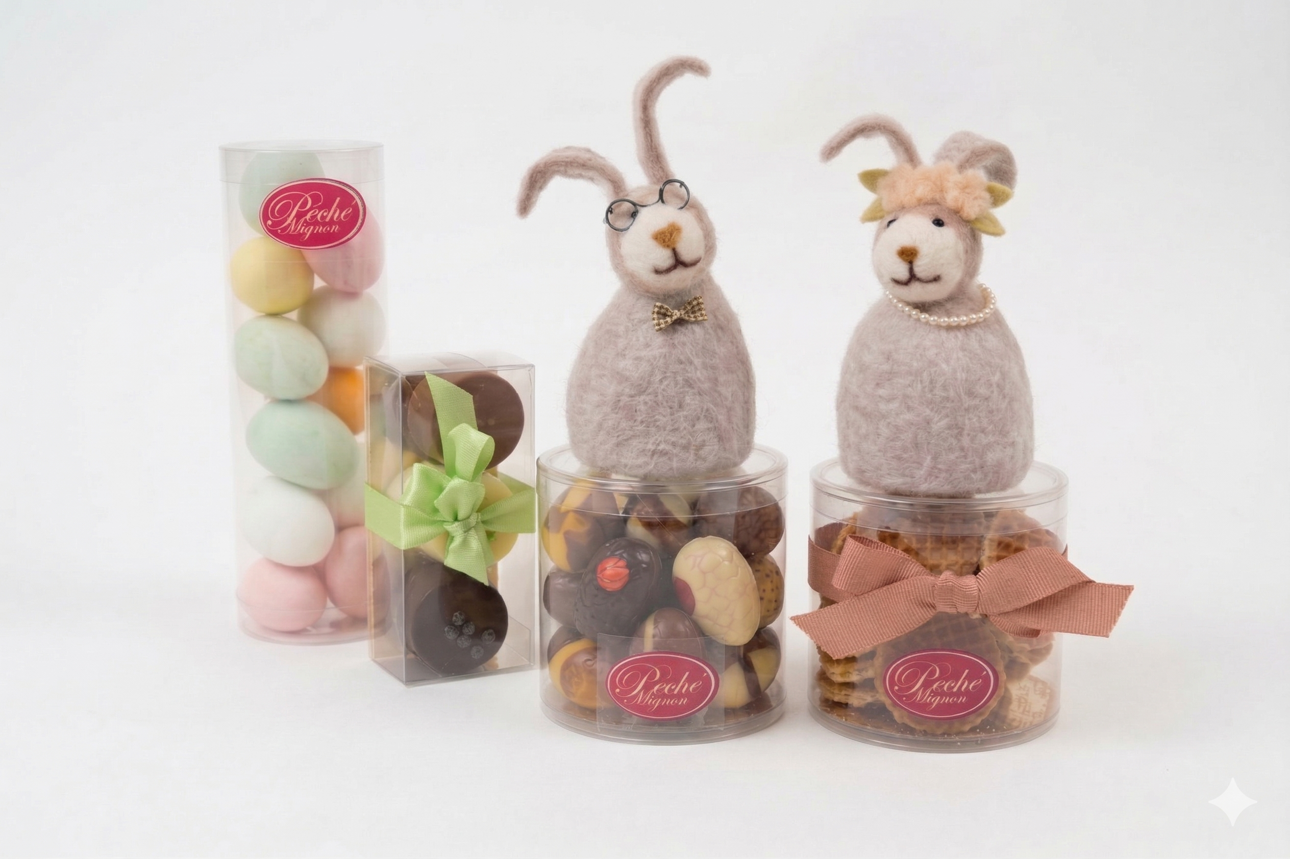 Le Duo de Lapin de Pâques — Coffret Prestige