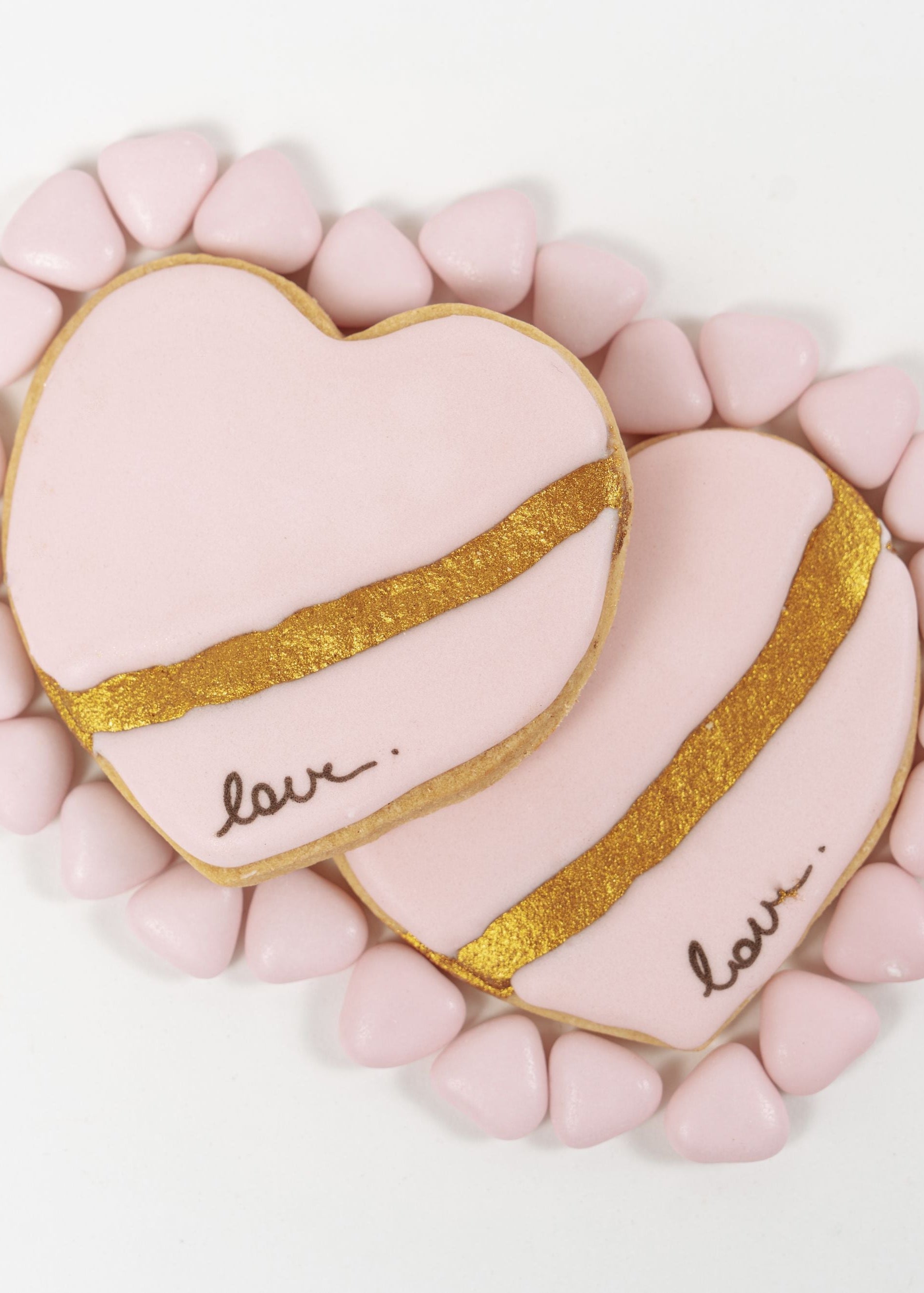 Pink Love Biscuit