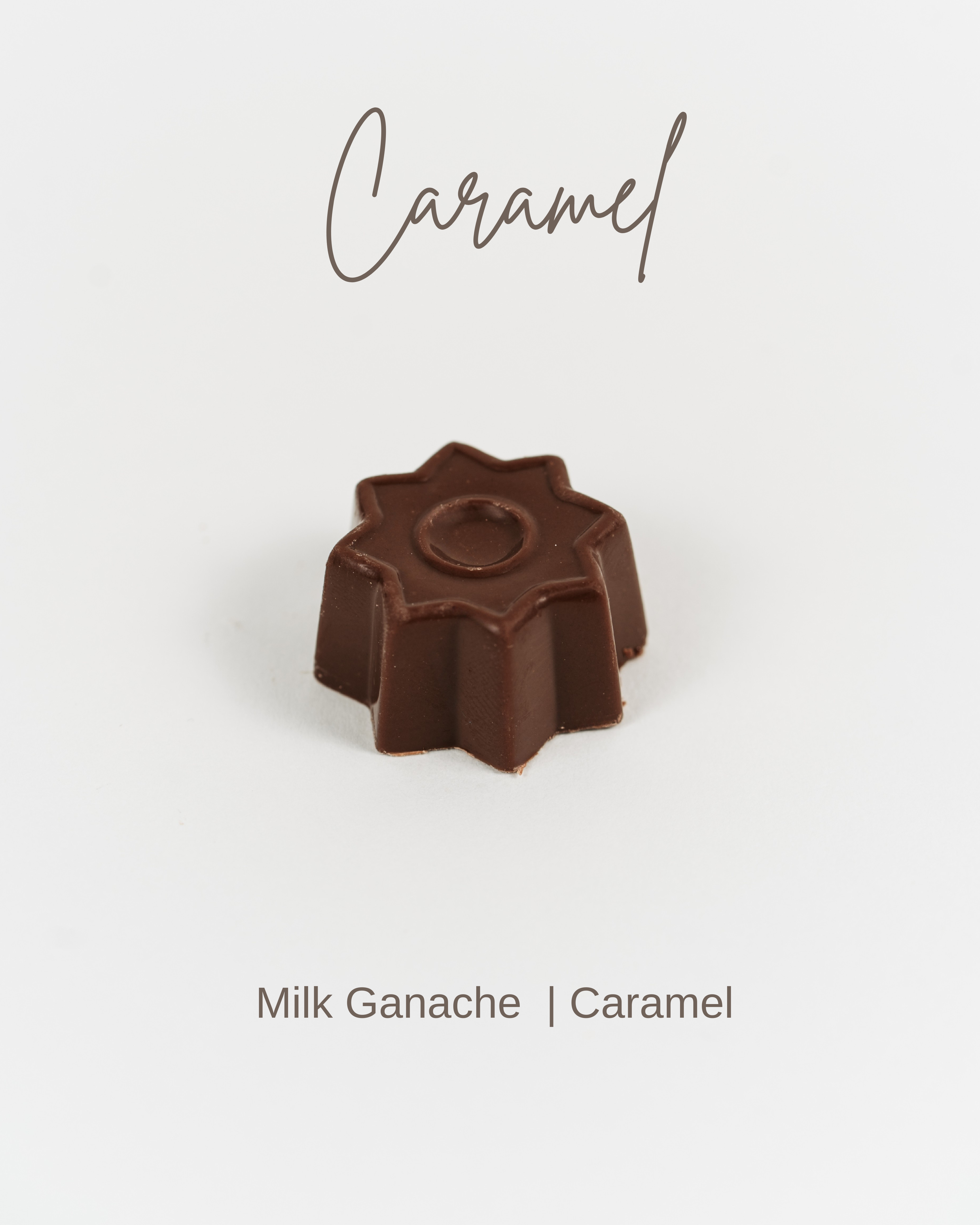 Praline Artisanale Belge Caramel Ganache Lait