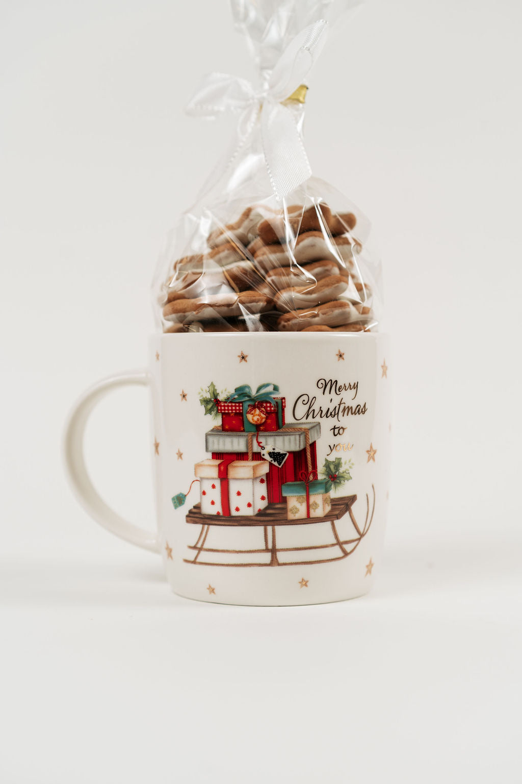 Tasse Merry Christmas et Biscuits Glacés