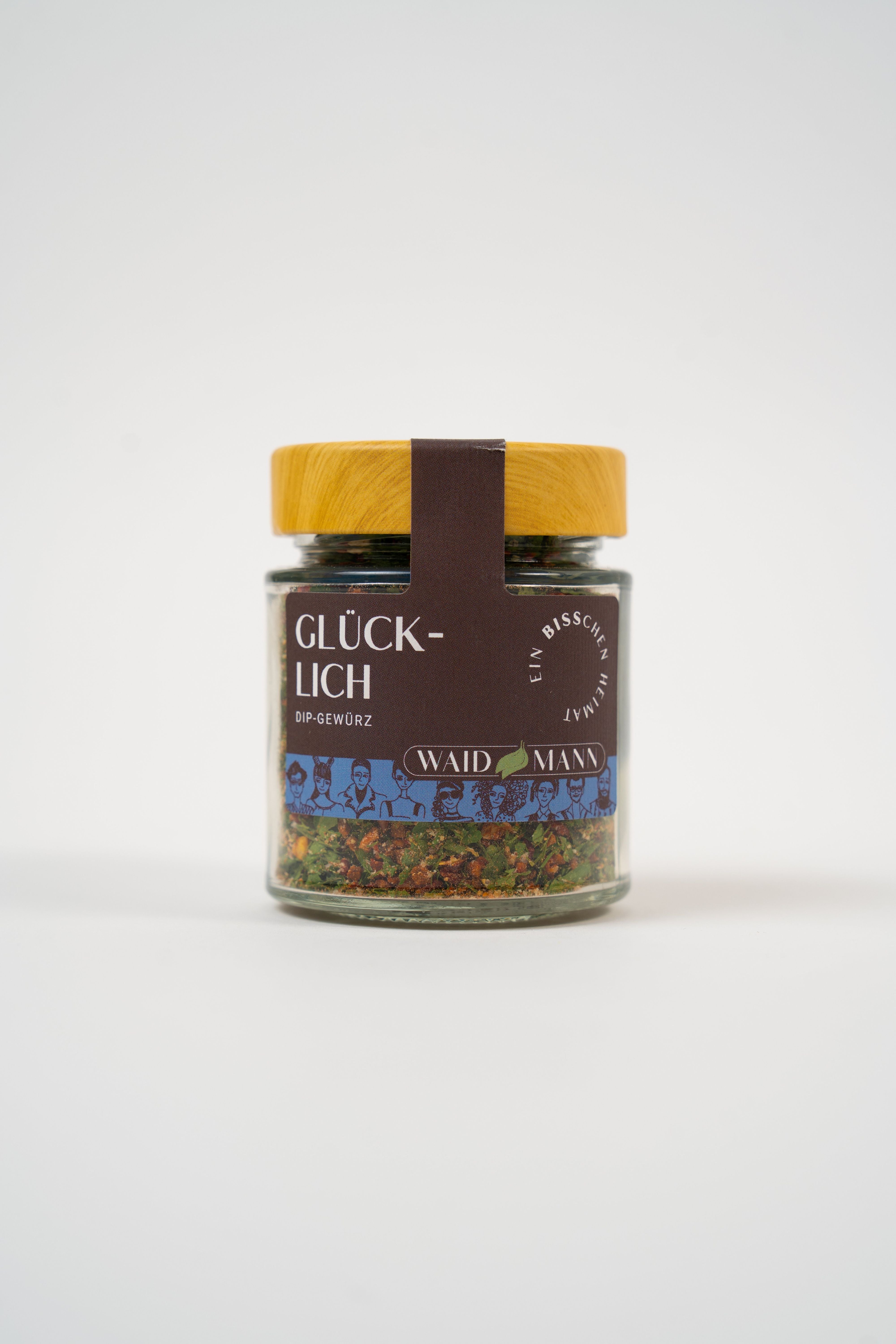Mélange d'épices dip paprika vegan aux herbes aromatiques, idée cadeau gourmand.