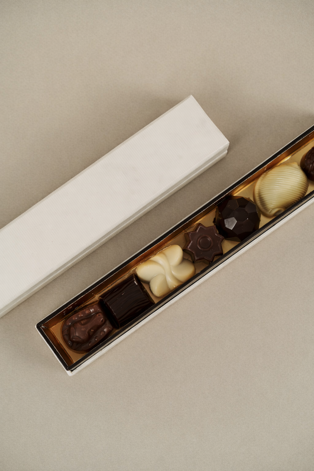 Petit coffret pralines artisanales belges 